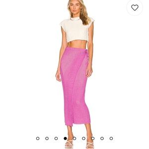FreePeople Borderline wrap skirt